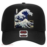Kanagawa Japanese The Great Wave Hat thumb 0