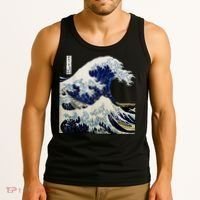 Kanagawa Japanese The Great Wave Tank Top thumb 3