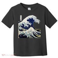 Kanagawa Japanese The Great Wave Toddler T-Shirt thumb 0