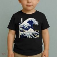 Kanagawa Japanese The Great Wave Toddler T-Shirt thumb 2