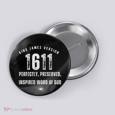 King James Version Kjv 1611 Button