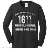 King James Version Kjv 1611 Kids Long Sleeve Shirt thumb 0