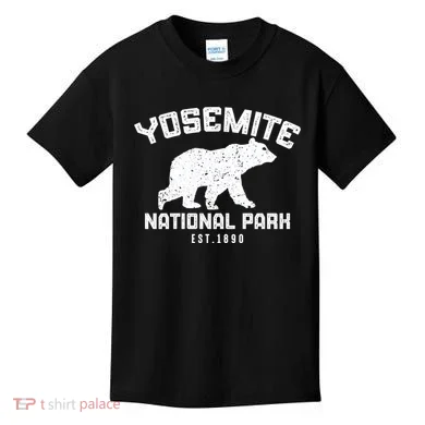 Yosemite National Park Kids T-Shirt