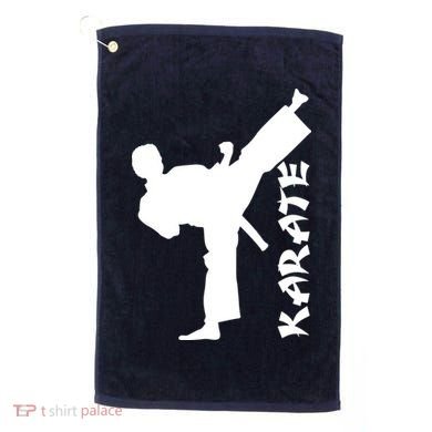 Karate Golf Towel