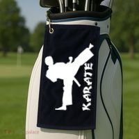 Karate Golf Towel thumb 2