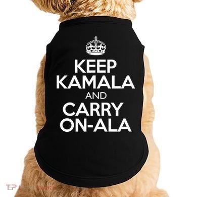 Keep Kamala And Carry Onala! Calm President Harris Meme Doggie Tank