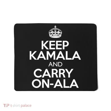 Keep Kamala And Carry Onala! Calm President Harris Meme Mousepad