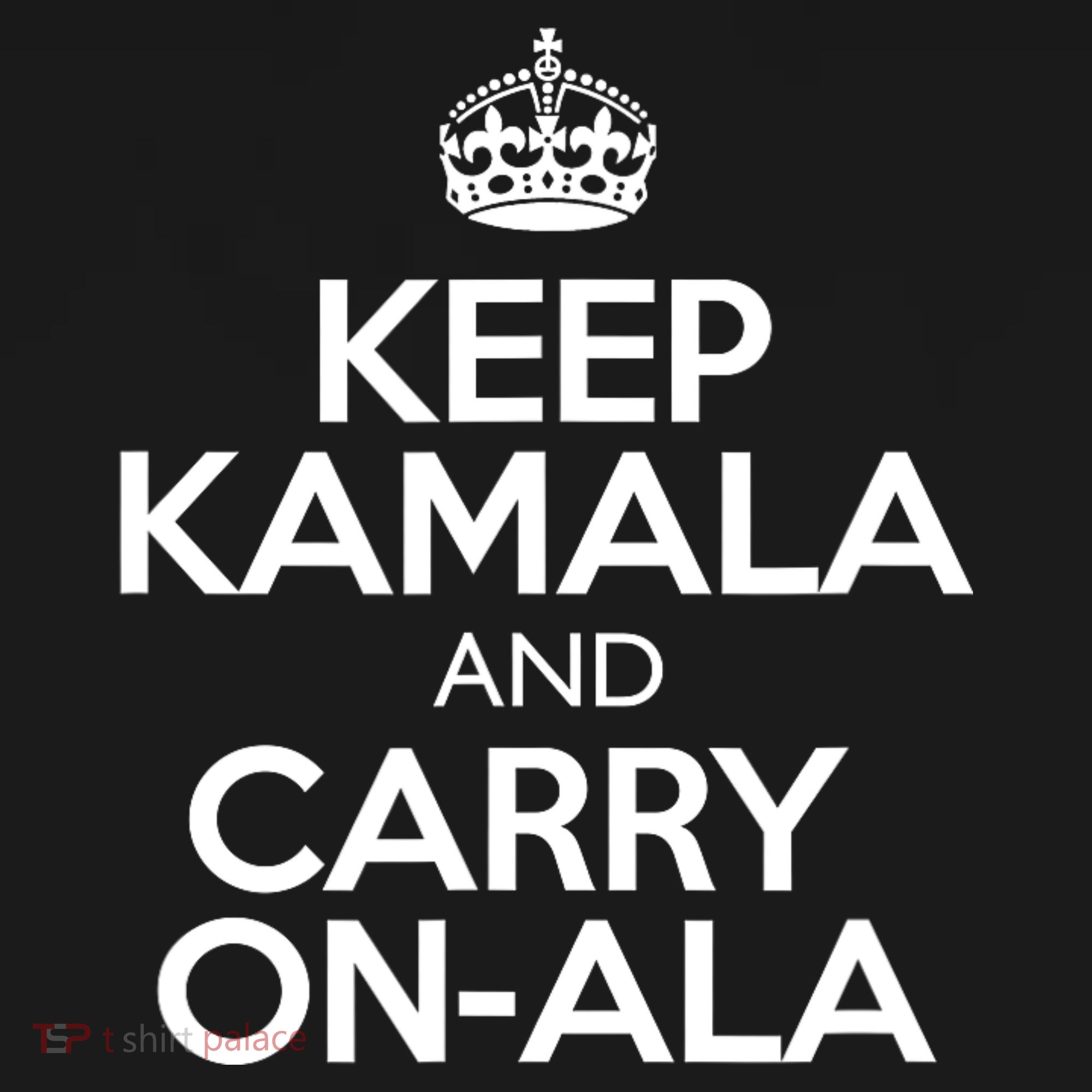 Keep Kamala And Carry Onala! Calm President Harris Meme Ornament