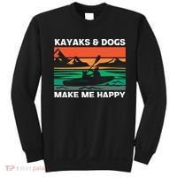 Kayaking Kayaks And Dogs Sweatshirt thumb 0