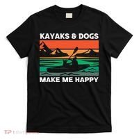 Kayaking Kayaks And Dogs T-Shirt thumb 0
