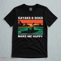 Kayaking Kayaks And Dogs T-Shirt thumb 5