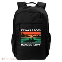 Kayaking Kayaks And Dogs Backpack thumb 0