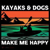 Kayaking Kayaks And Dogs Mousepad thumb 1