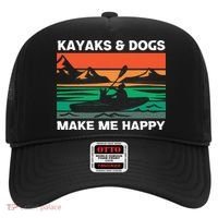Kayaking Kayaks And Dogs Hat thumb 0