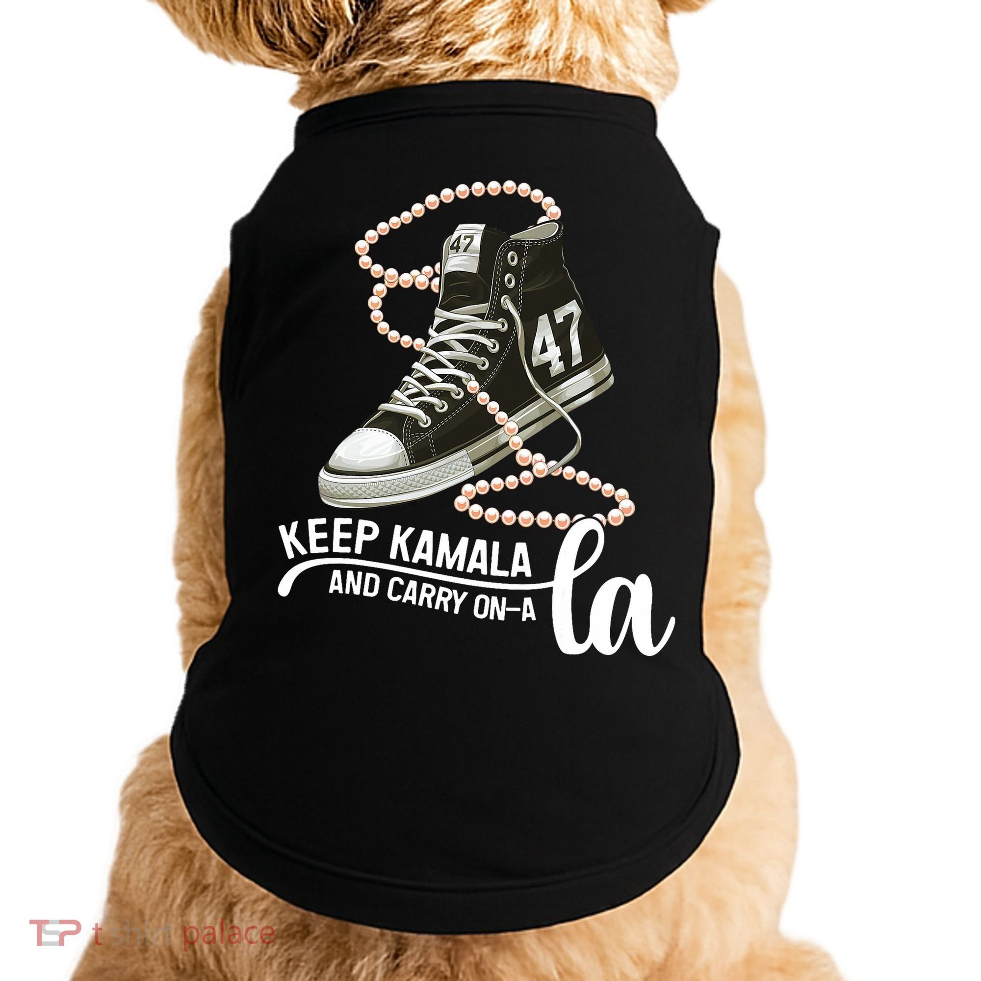 Keep Kamala And Carry Onala Kamala Harris President 2024 Doggie Tank