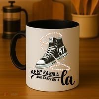 Keep Kamala And Carry Onala Kamala Harris President 2024 Coffee Mug thumb 4