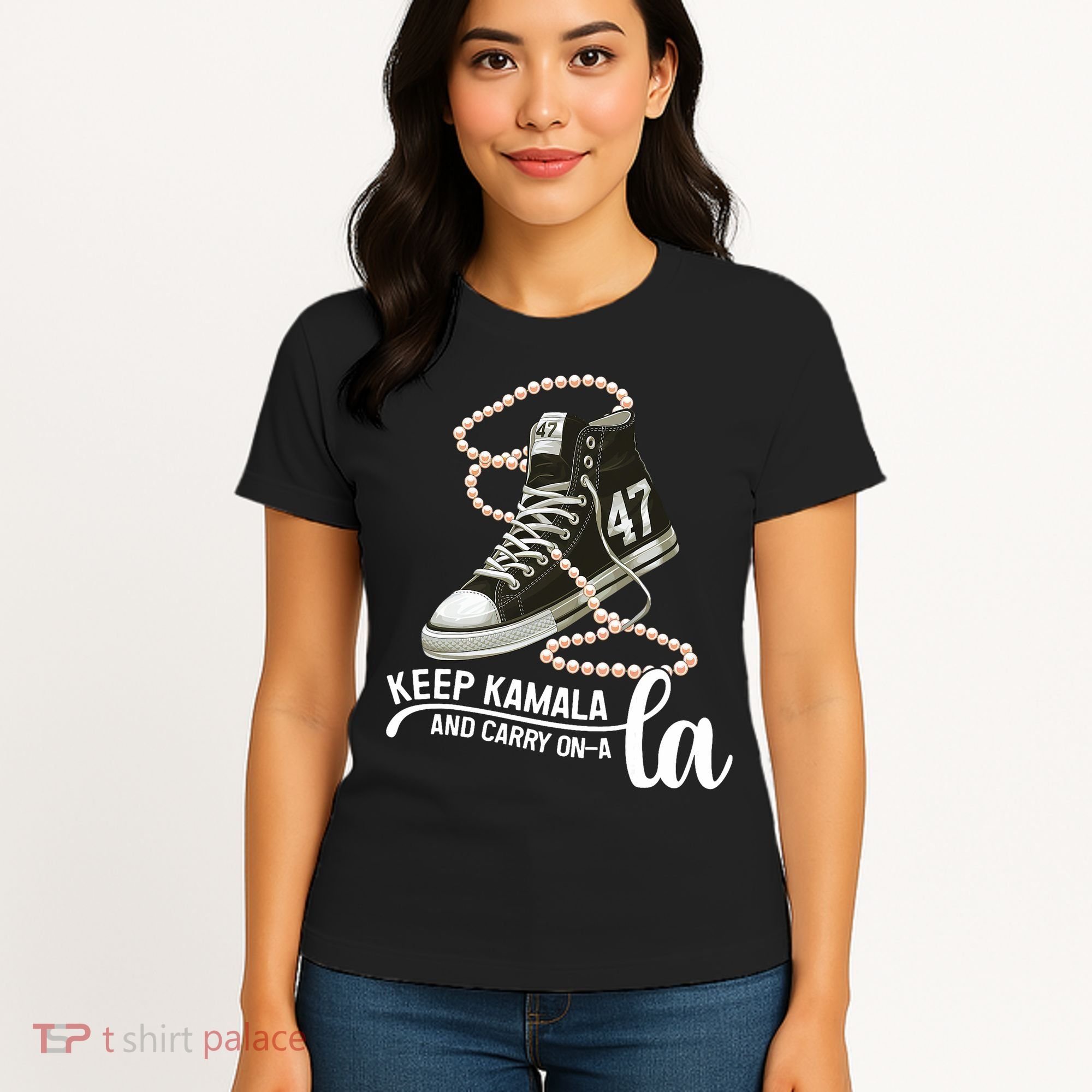 Keep Kamala And Carry Onala Kamala Harris President 2024 Women's T-Shirt