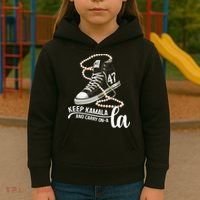 Keep Kamala And Carry Onala Kamala Harris President 2024 Kids Hoodie thumb 3