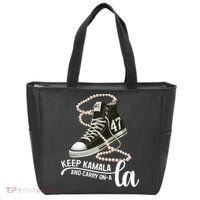Keep Kamala And Carry Onala Kamala Harris President 2024 Tote Bag thumb 0