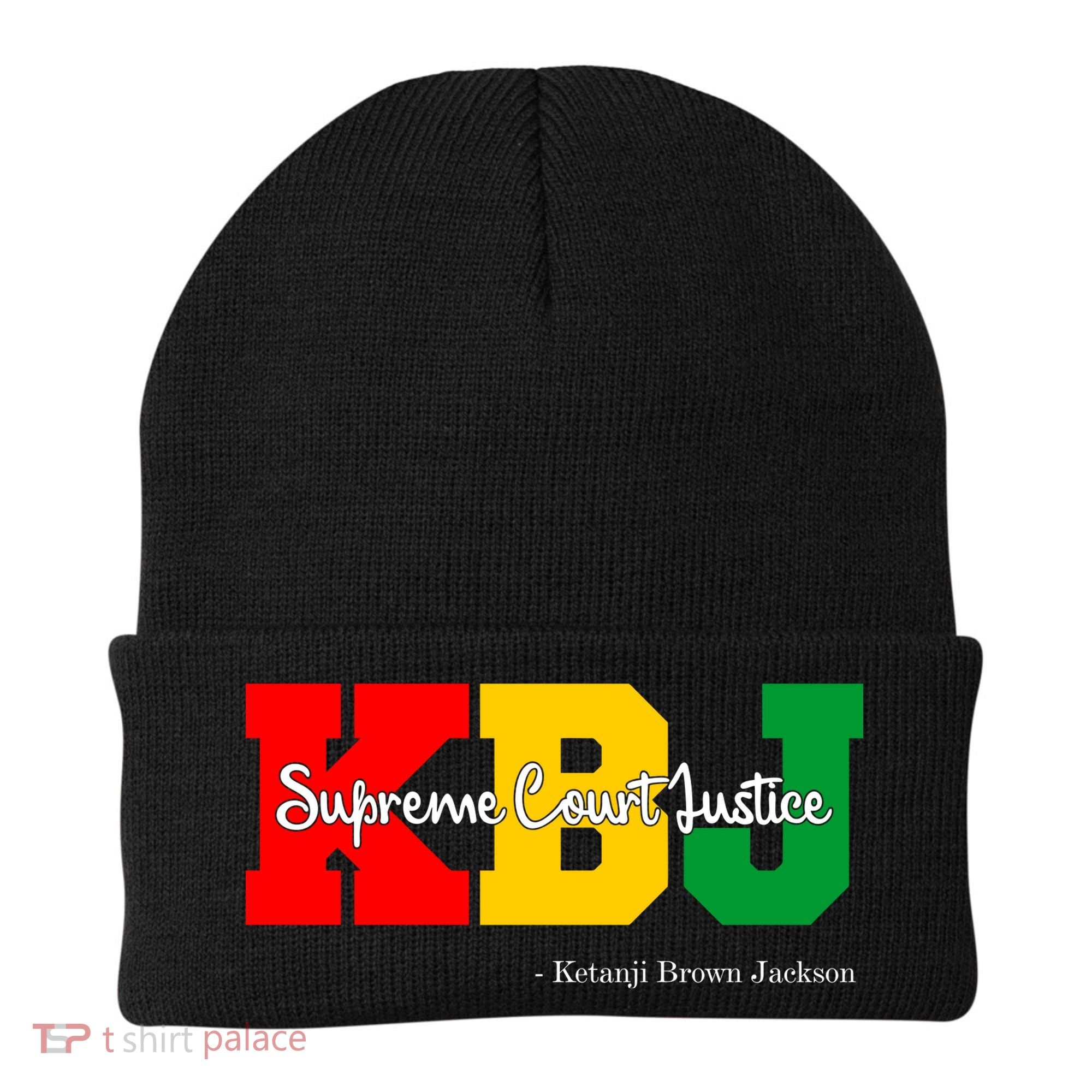 KBJ Ketanji Brown Jackson Supreme Court Justice Judge Beanie