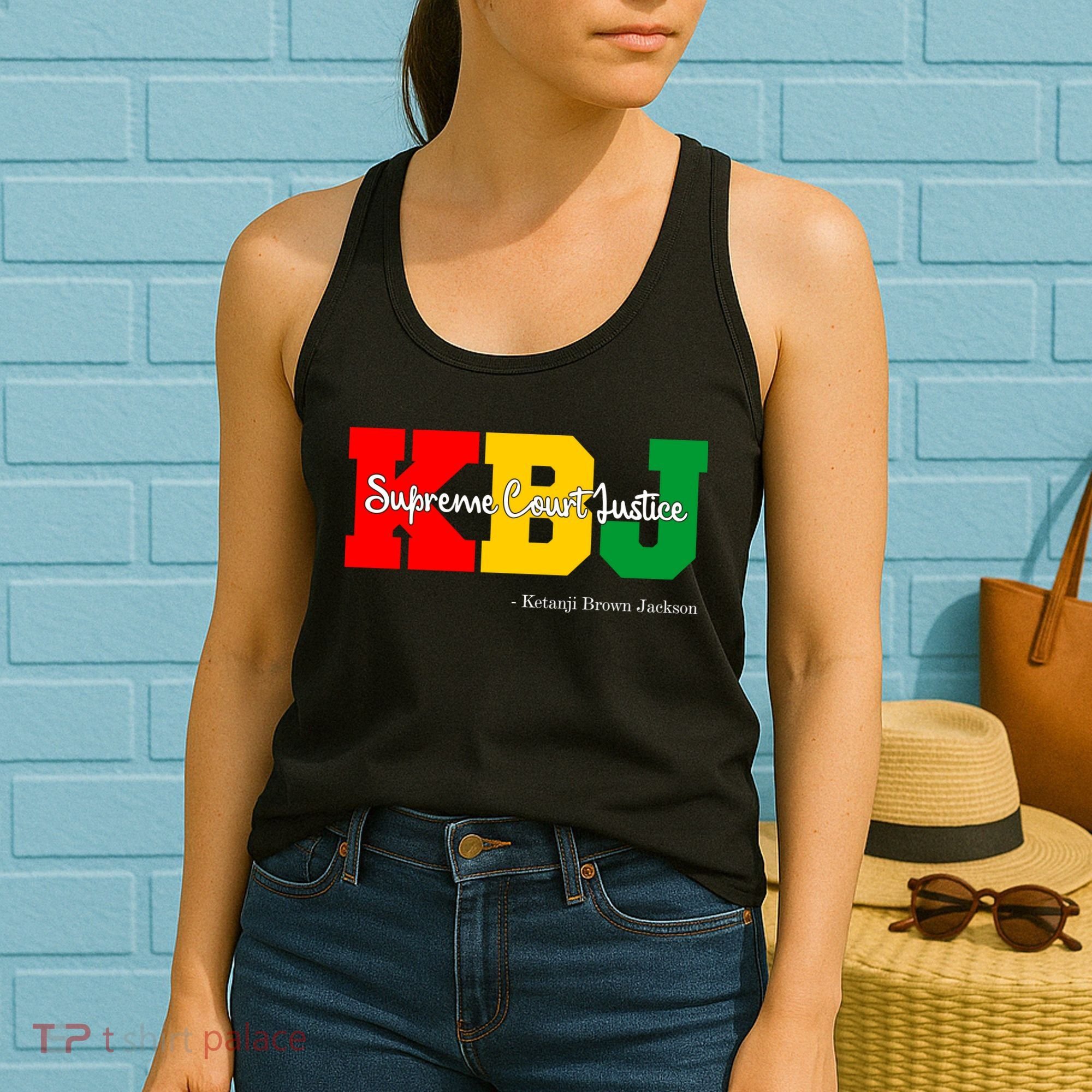 KBJ Ketanji Brown Jackson Supreme Court Justice Judge Women's Tank Top