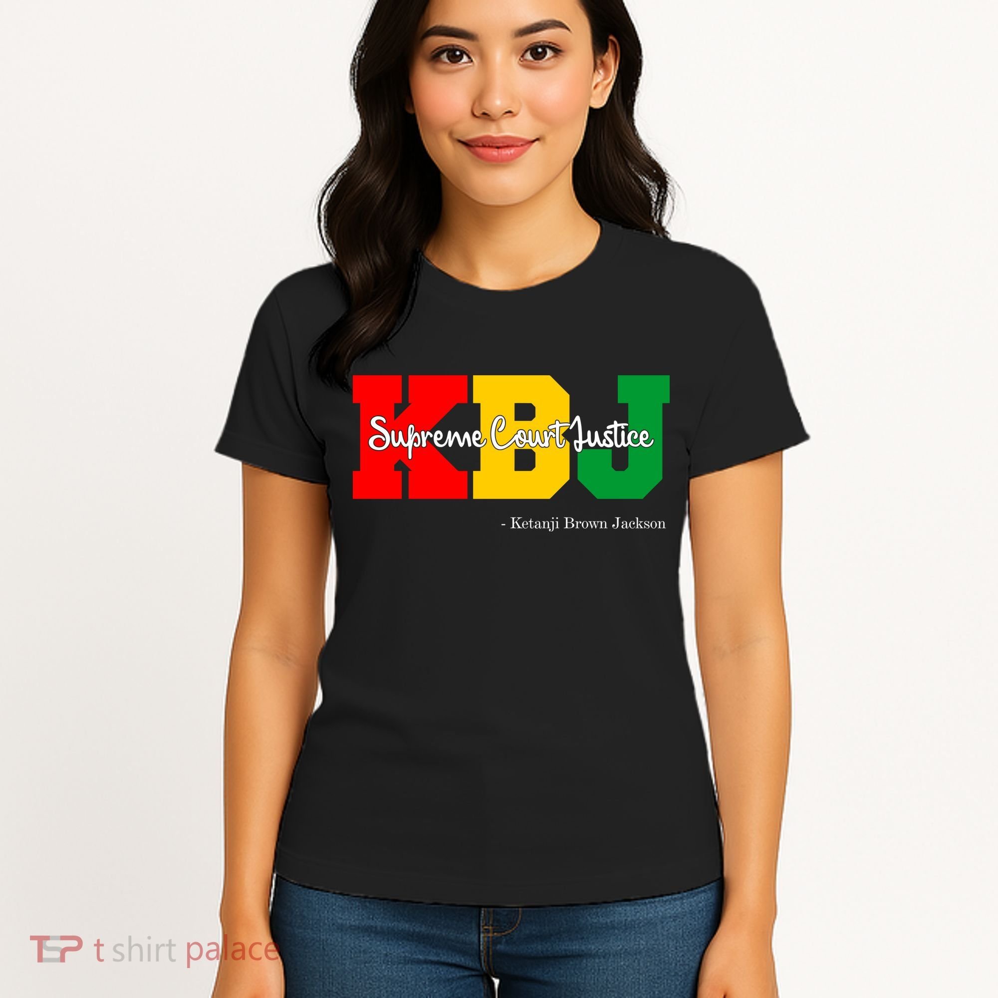 KBJ Ketanji Brown Jackson Supreme Court Justice Judge Women's T-Shirt