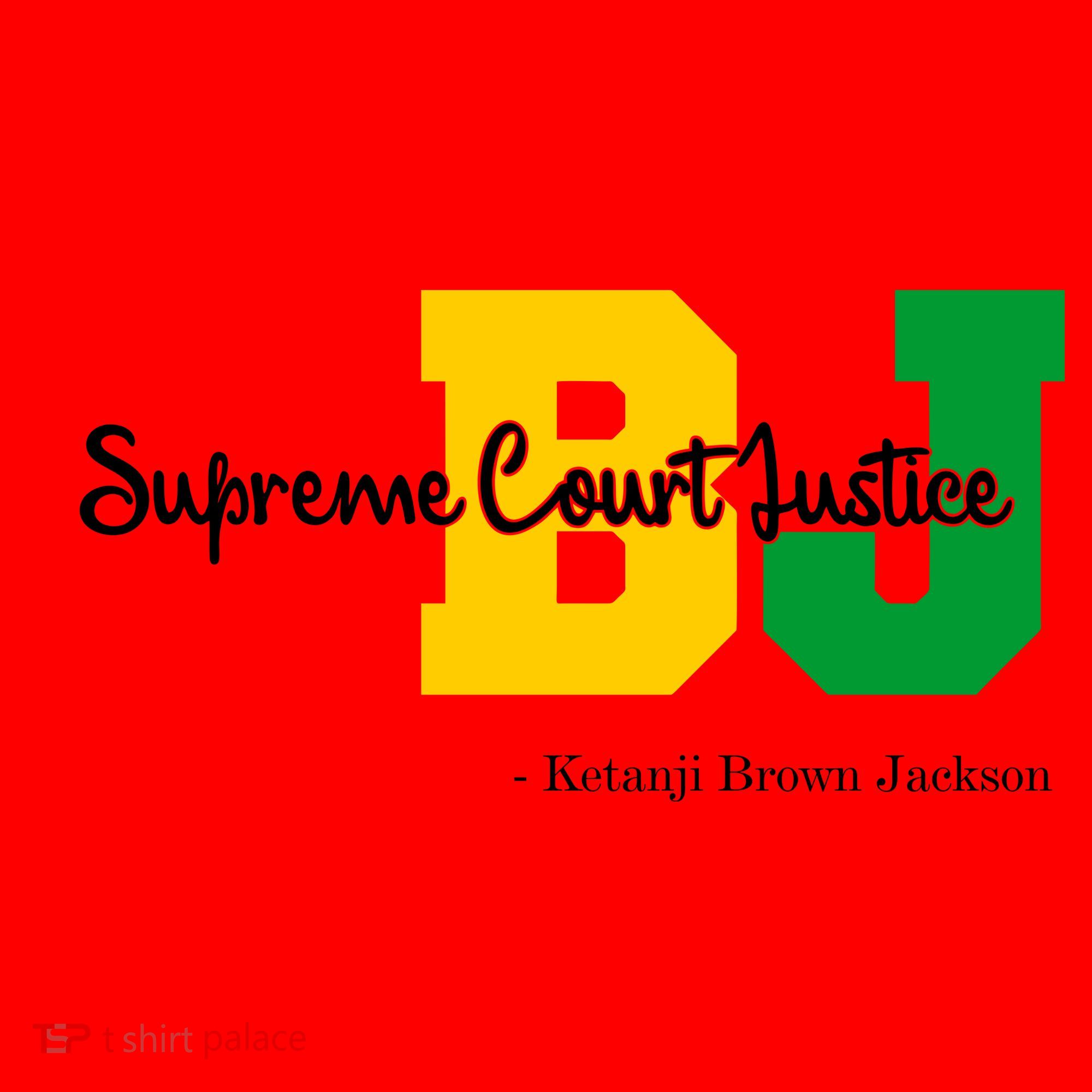 KBJ Ketanji Brown Jackson Supreme Court Justice Judge Santa Hat