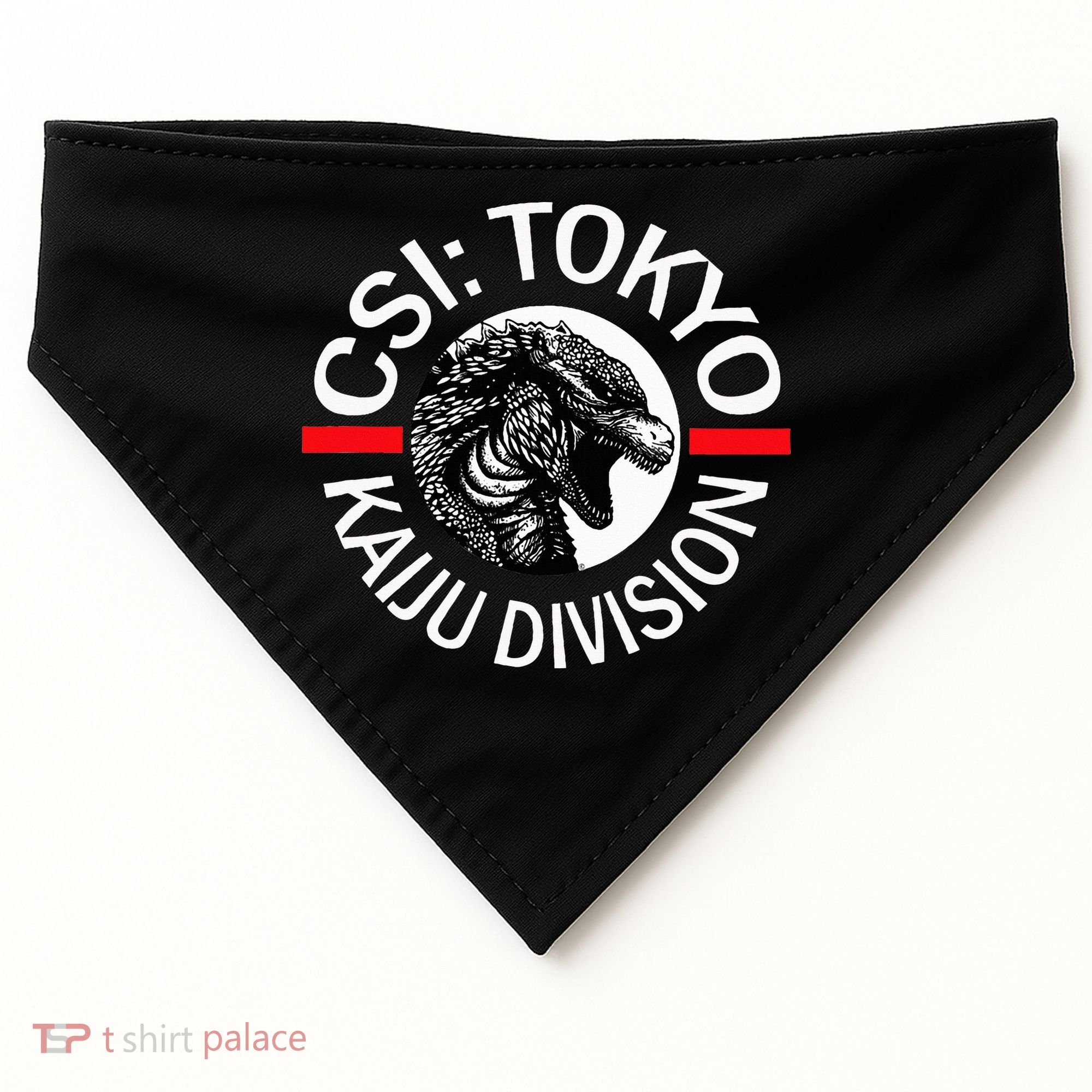 King Kaiju Csi Tokyo Giant Monsters Creature Feature USA-Made Doggie Bandana