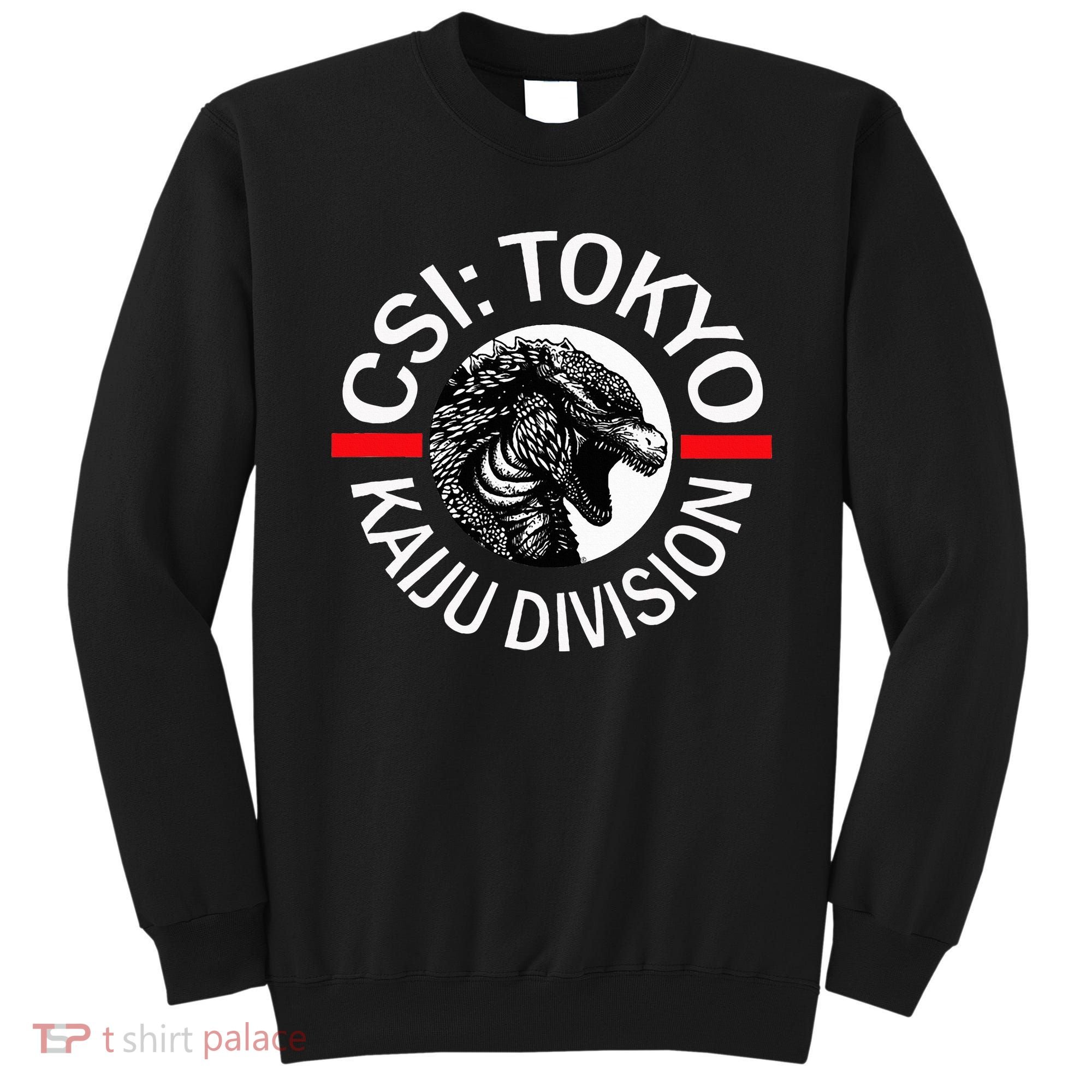 King Kaiju Csi Tokyo Giant Monsters Creature Feature Sweatshirt