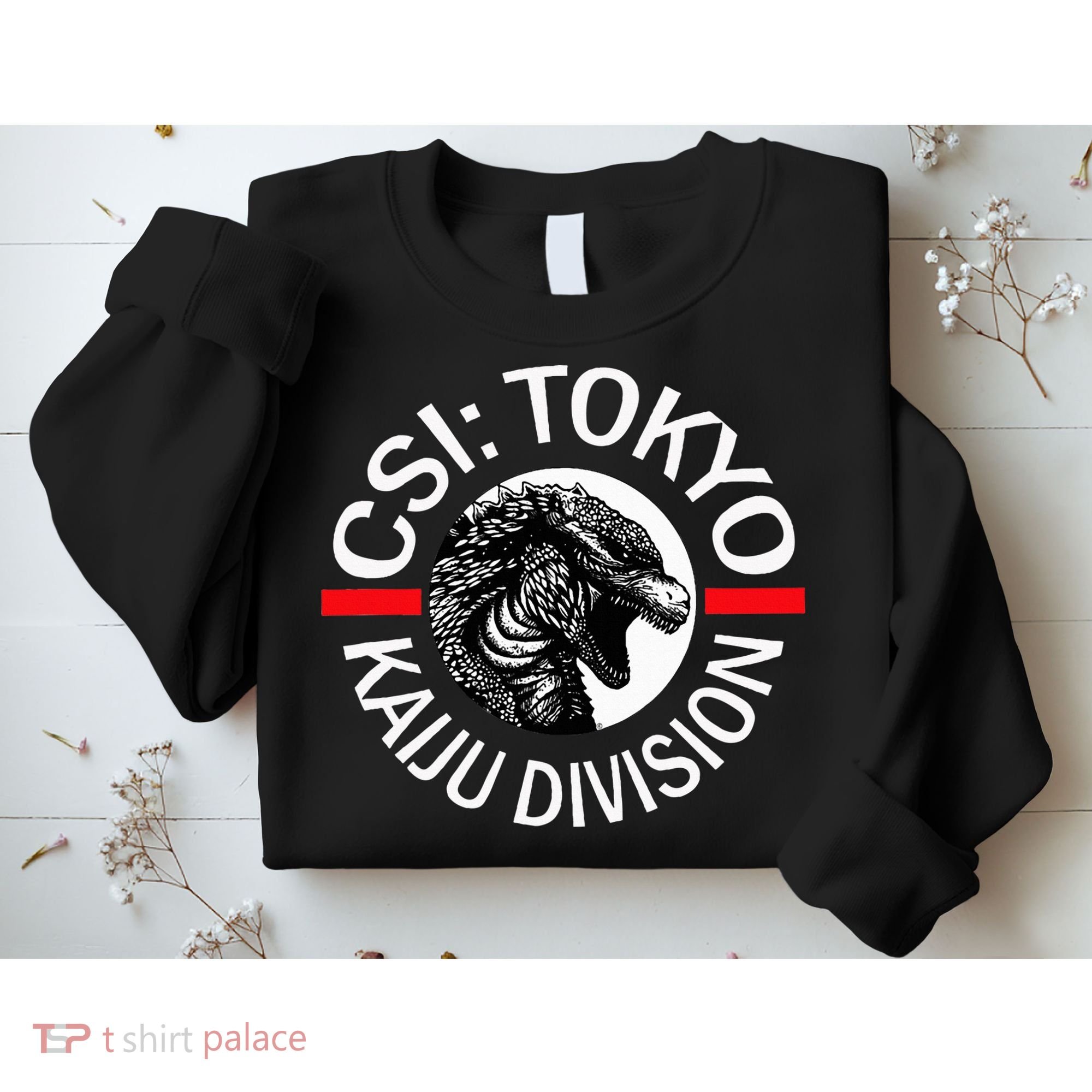 King Kaiju Csi Tokyo Giant Monsters Creature Feature Sweatshirt