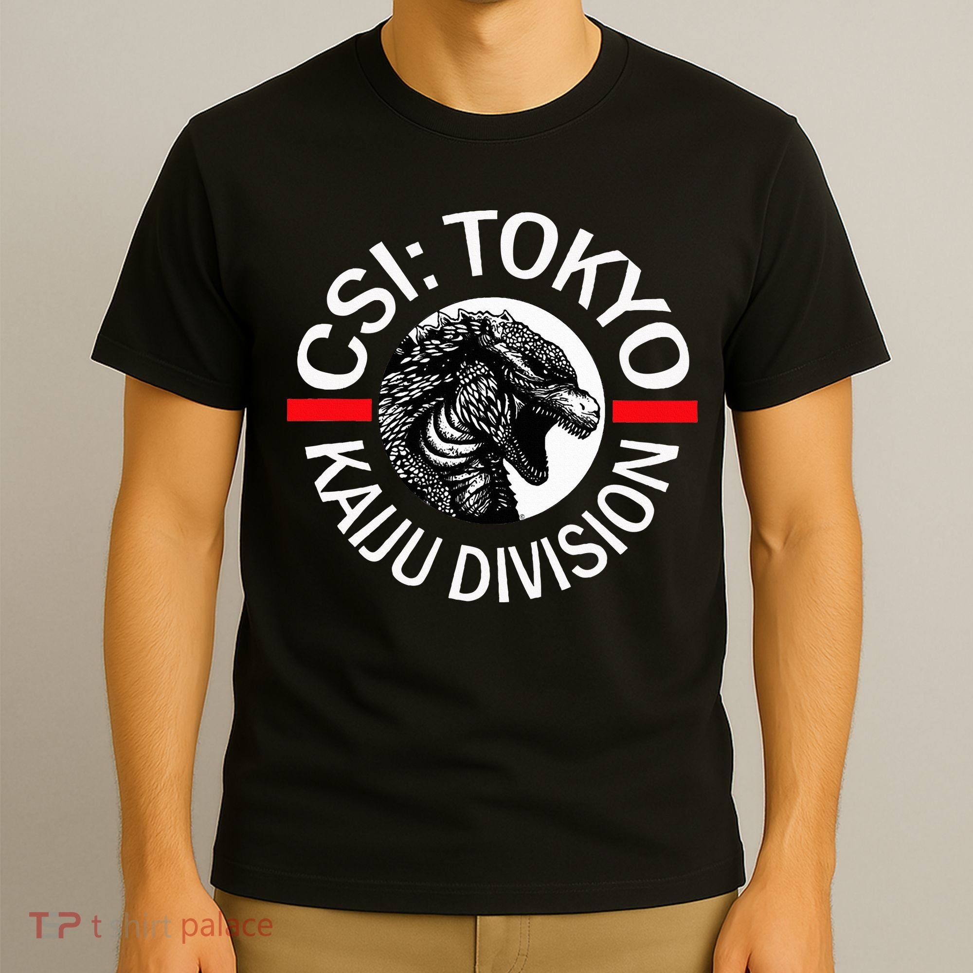 King Kaiju Csi Tokyo Giant Monsters Creature Feature T-Shirt