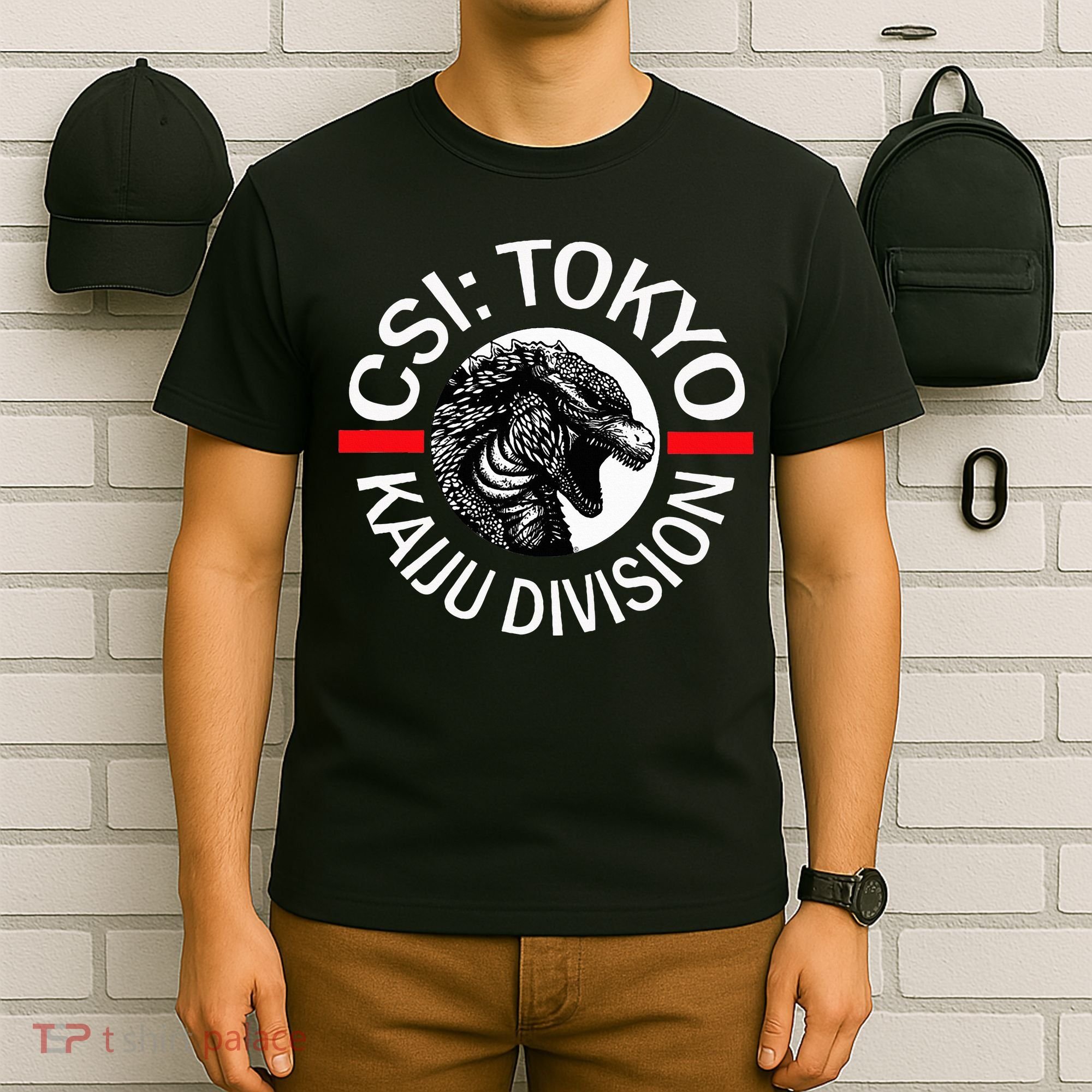 King Kaiju Csi Tokyo Giant Monsters Creature Feature T-Shirt