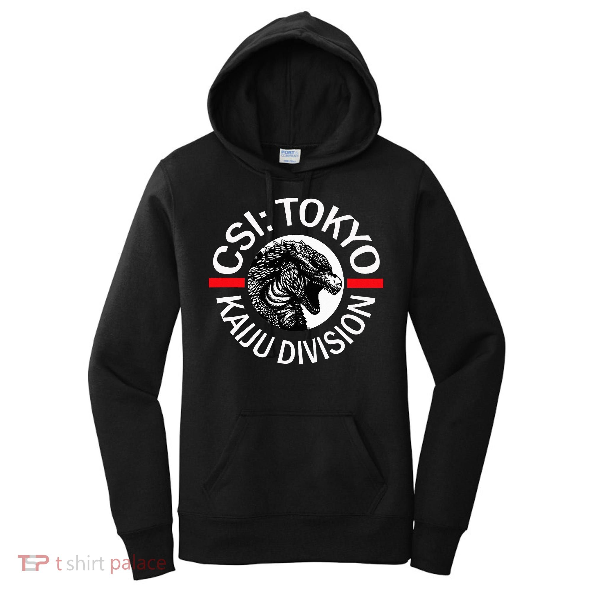 King Kaiju Csi Tokyo Giant Monsters Creature Feature Women's Hoodie