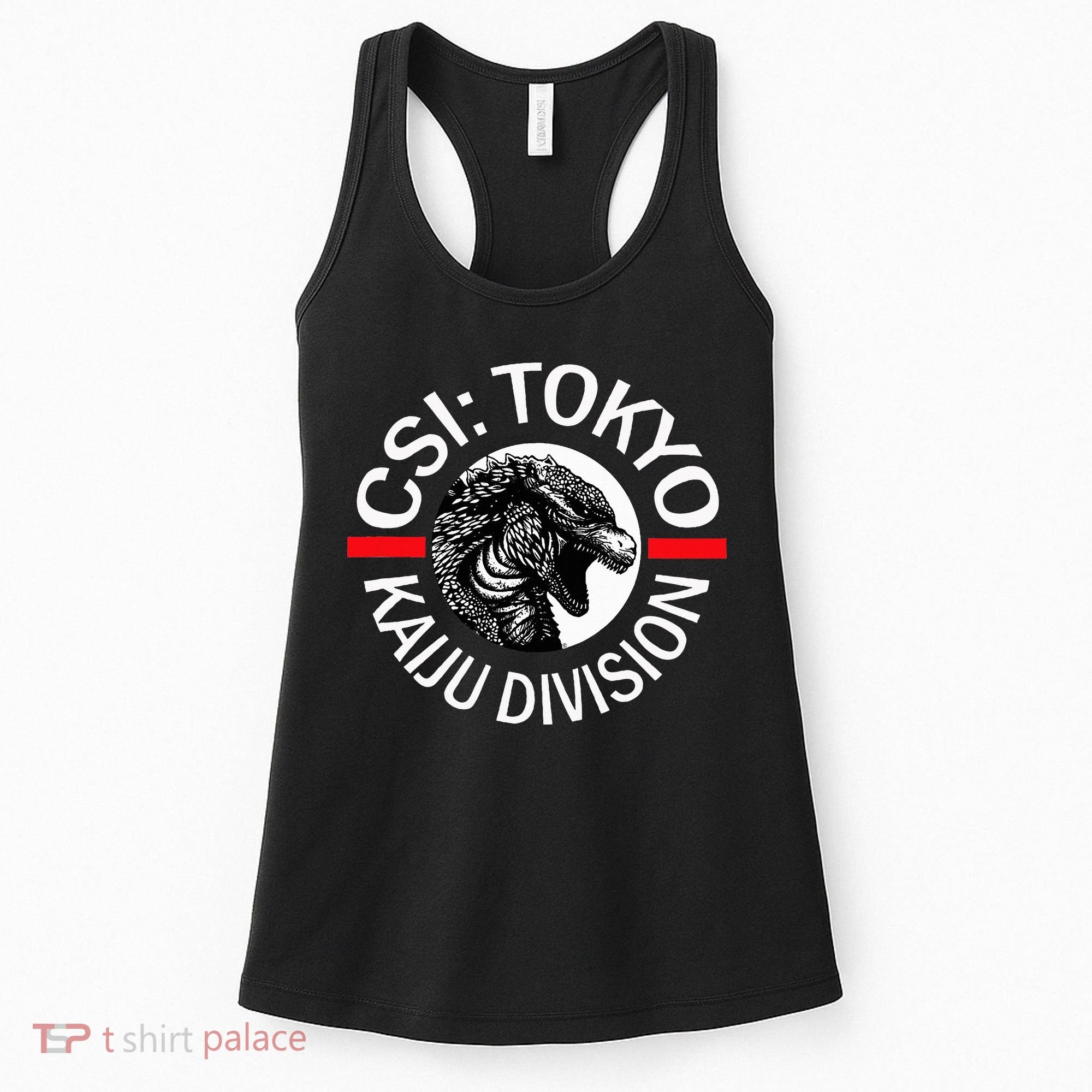 King Kaiju Csi Tokyo Giant Monsters Creature Feature Women's Tank Top