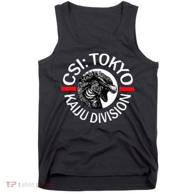 King Kaiju Csi Tokyo Giant Monsters Creature Feature Tank Top