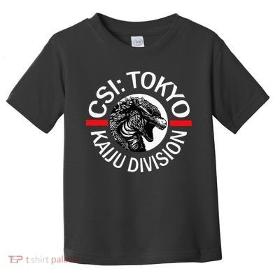 King Kaiju Csi Tokyo Giant Monsters Creature Feature Toddler T-Shirt