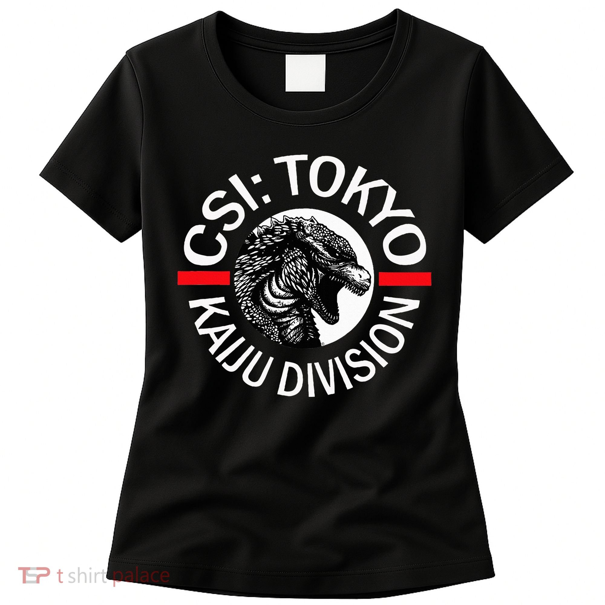 King Kaiju Csi Tokyo Giant Monsters Creature Feature Women's T-Shirt