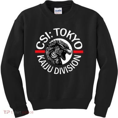 King Kaiju Csi Tokyo Giant Monsters Creature Feature Kids Sweatshirt