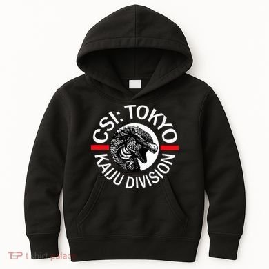 King Kaiju Csi Tokyo Giant Monsters Creature Feature Kids Hoodie