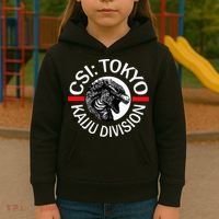 King Kaiju Csi Tokyo Giant Monsters Creature Feature Kids Hoodie thumb 3