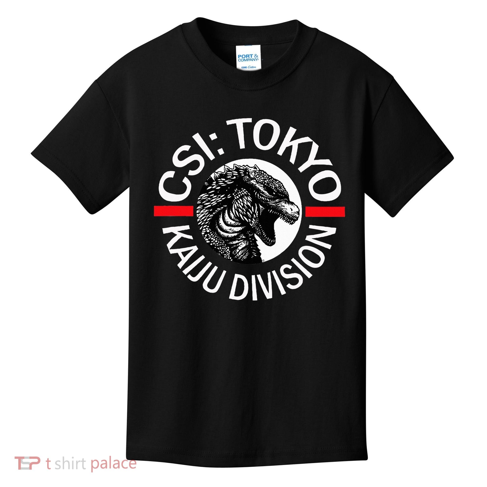 King Kaiju Csi Tokyo Giant Monsters Creature Feature Kids T-Shirt