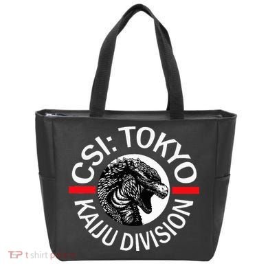 King Kaiju Csi Tokyo Giant Monsters Creature Feature Tote Bag