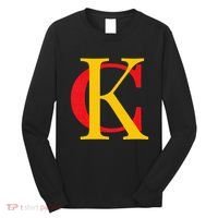 Kc Kansas City Red Yellow & Black Kc Classic Kc Initials Long Sleeve Shirt thumb 0