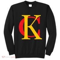 Kc Kansas City Red Yellow & Black Kc Classic Kc Initials Sweatshirt thumb 0