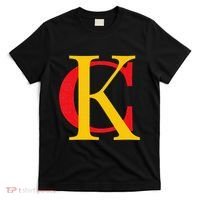 Kc Kansas City Red Yellow & Black Kc Classic Kc Initials T-Shirt thumb 0