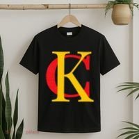 Kc Kansas City Red Yellow & Black Kc Classic Kc Initials T-Shirt thumb 2