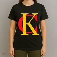 Kc Kansas City Red Yellow & Black Kc Classic Kc Initials T-Shirt thumb 4