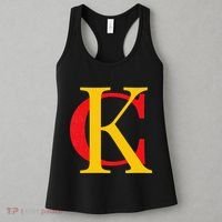 Kc Kansas City Red Yellow & Black Kc Classic Kc Initials Women's Tank Top thumb 3