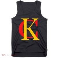 Kc Kansas City Red Yellow & Black Kc Classic Kc Initials Tank Top thumb 0