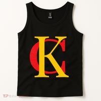 Kc Kansas City Red Yellow & Black Kc Classic Kc Initials Tank Top thumb 2